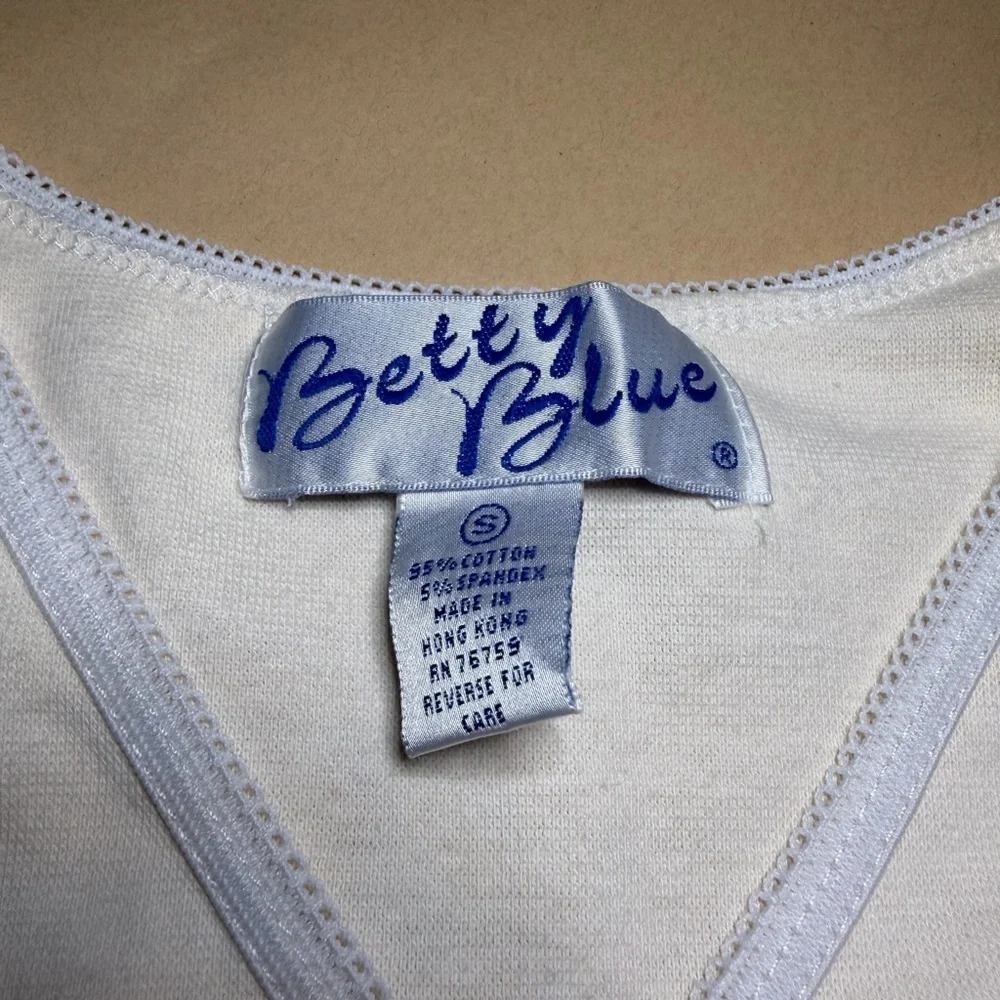 Vintage 90s Y2K Betty Blue Tank - Picture 4 of 8